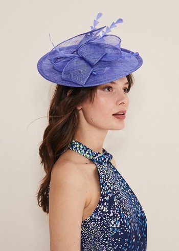 Phase Eight Blue Fascinator Hats Blue Australia | SJ3157902